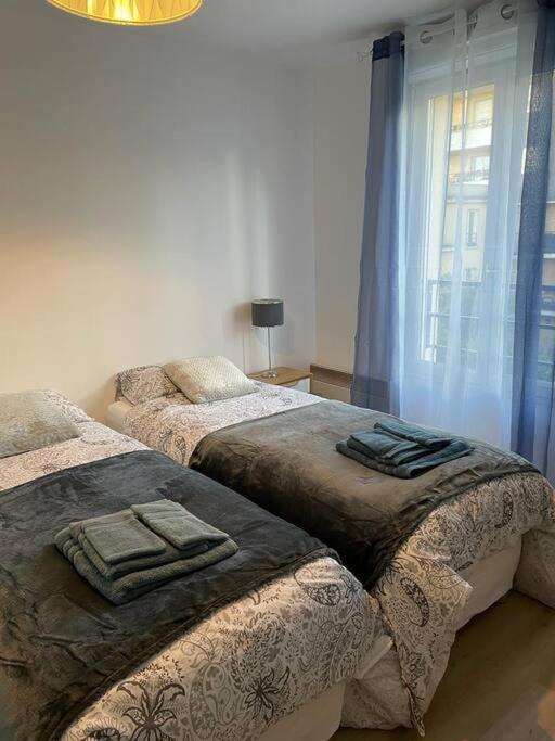 Maison Agreable Et Spacieuse Aux Portes De Paris Et Du Metro Saint-Ouen  Zimmer foto